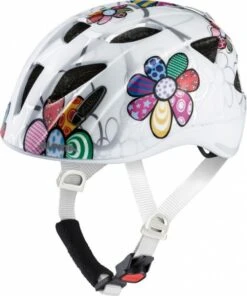 Alpina Kinderhelm Ximo Flash White Flower Gr. 45-49 Cm