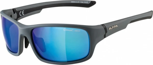 Alpina Sonnenbrille Lyron S Rahmen Cool Grey Black Glas Blue Mirror 3 Alpina Sonnenbrille Lyron S Rahmen Cool Grey Black Glas Blue Mirror