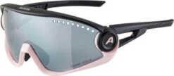 Sonnenbrille Alpina 5W1NG CM+ Rahmen Light Rose Black Glas Black Mirror