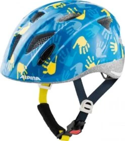 Alpina Kinderhelm Ximo Blue Hands Gloss Gr. 47-51 Cm