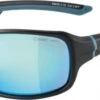 Sonnenbrille Alpina Lyron Rahmen Black Matt Dirtblue Glas Blue Mir -Alpina ID 138714 orig 600x600