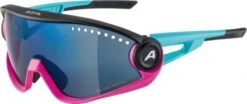 Alpina Sonnenbrille 5W1NG CM+ Rahmen Blue-magenta-black Glas Blue Mir