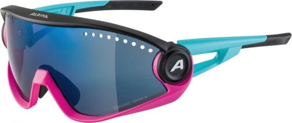 Alpina Sonnenbrille 5W1NG CM+ Rahmen Blue-magenta-black Glas Blue Mir 3 Alpina Sonnenbrille 5W1NG CM+ Rahmen Blue-magenta-black Glas Blue Mir