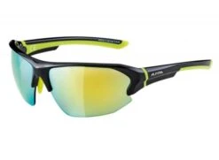 Alpina Sonnenbrille Lyron HR Rahmen Sw Neon Gelb Glas Gelb Versp. S3