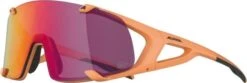 Alpina Sonnenbrille Hawkeye S Q-Lite Rah. Peach Matt Glas Pink Versp. Kat.3