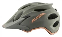 Alpina Kinderhelm Carapax Jr Flash Moon Grey Peach Matt Gr. 51-56 Cm