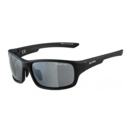 Alpina Sonnenbrille Lyron S Rahmen Black Matt Glas Black Mirror