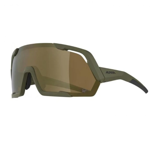 Alpina Sonnenbrille Rocket Q-Lite Rahm. Olive Matt Glas Bronze Versp. Kat.3 3 Alpina Sonnenbrille Rocket Q-Lite Rahm. Olive Matt Glas Bronze Versp. Kat.3