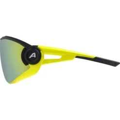 Alpina 5W1NG Q+CM Brille Gelb/gold -Alpina alpina alpina 5w1ng q cm glasses black matt neon yellow 5