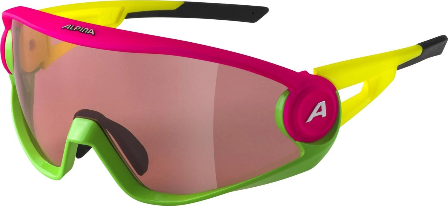 Alpina 5W1NG Q+CM Brille Gelb/pink 3 Alpina 5W1NG Q+CM Brille Gelb/pink
