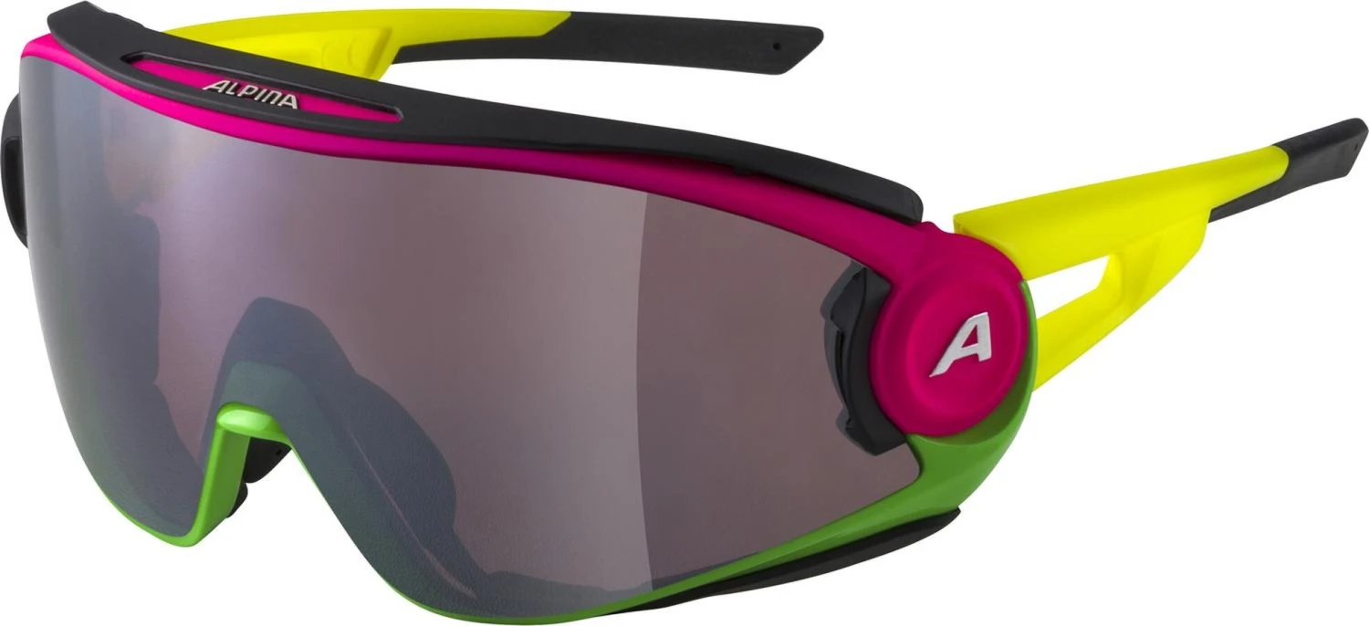 Alpina 5W1NG Q+CM Brille Gelb/pink 4 Alpina 5W1NG Q+CM Brille Gelb/pink – Bild 2
