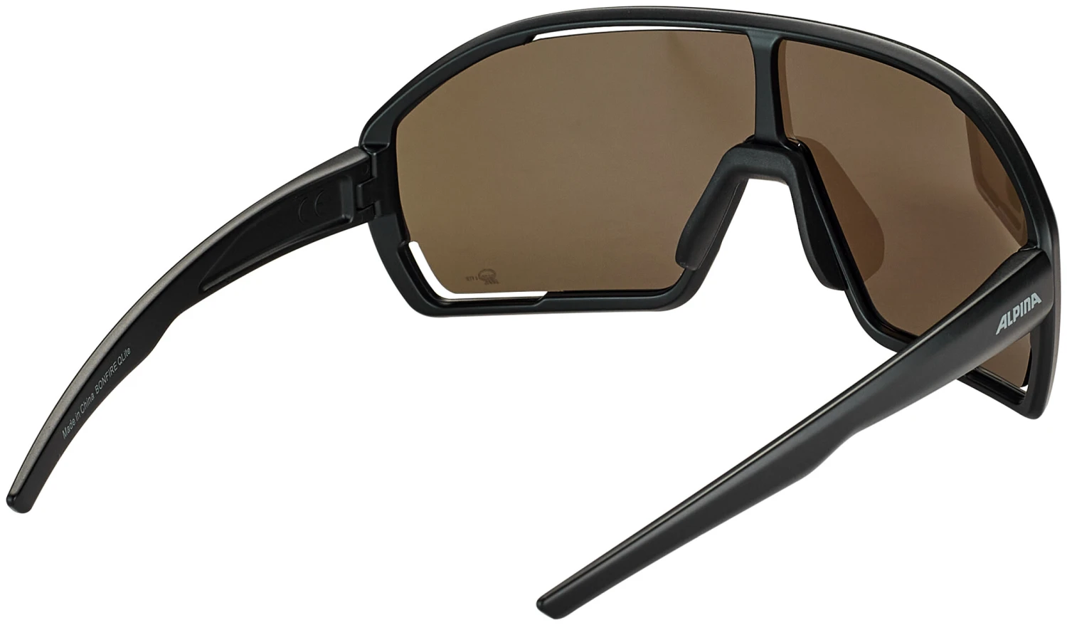 Alpina Bonfire Q-Lite Sonnenbrille Schwarz 4 Alpina Bonfire Q-Lite Sonnenbrille Schwarz – Bild 2