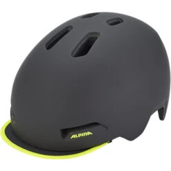 Alpina Brooklyn Helm Schwarz/gelb