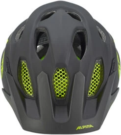 Alpina Carapax Flash Helm Jugend Schwarz/gelb