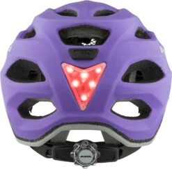 Alpina Carapax Flash Helm Jugend Lila