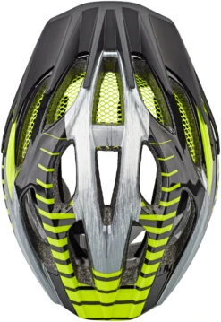 Alpina FB Jr. 2.0 Helm Jugend Schwarz/grün -Alpina alpina fb jr 20 helmet black steelgrey neon 6