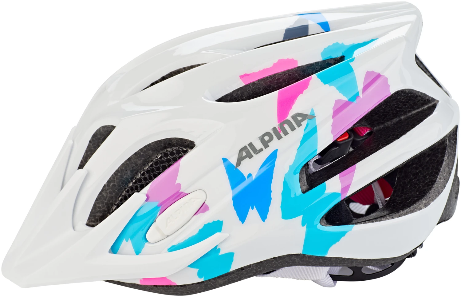 Alpina FB Jr. 2.0 Helm Jugend Weiß/bunt 4 Alpina FB Jr. 2.0 Helm Jugend Weiß/bunt – Bild 2