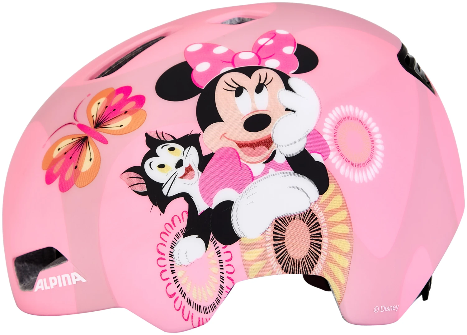 Alpina Hackney Disney Helm Kinder Pink 4 Alpina Hackney Disney Helm Kinder Pink – Bild 2