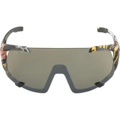 Alpina Hawkeye Q-Lite Sonnenbrille Gelb/schwarz -Alpina alpina hawkeye q lite glasses yellow silver mirror michael cina 2 1