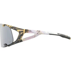 Alpina Hawkeye Q-Lite Sonnenbrille Gelb/schwarz -Alpina alpina hawkeye q lite glasses yellow silver mirror michael cina 3 1