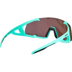 Alpina Hawkeye S Q-Lite Sonnenbrille Türkis -Alpina alpina hawkeye s q lite glasses turquoise matt green mirror 3 1