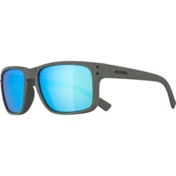 Alpina Kosmic Brille Grau -Alpina alpina kosmic glasses moon grey matt blue mirror 3 1
