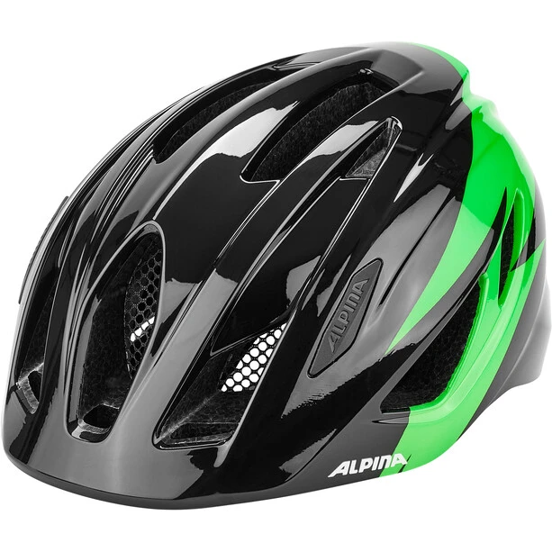 Alpina Pico Helm Kinder Schwarz/grün 3 Alpina Pico Helm Kinder Schwarz/grün