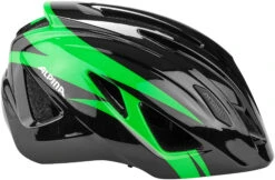 Alpina Pico Helm Kinder Schwarz/grün -Alpina alpina pico helmet kids black green gloss 4