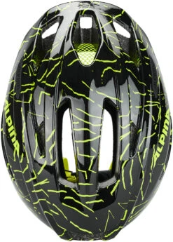 Alpina Pico Helm Kinder Schwarz -Alpina alpina pico helmet kids black neon yellow gloss 6