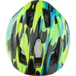 Alpina Pico Helm Kinder Blau/grün 7 Alpina Pico Helm Kinder Blau/grün -Alpina alpina pico helmet kids neon green blue gloss 3