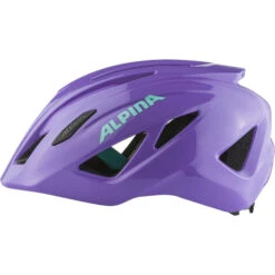 Alpina Pico Helm Kinder Lila