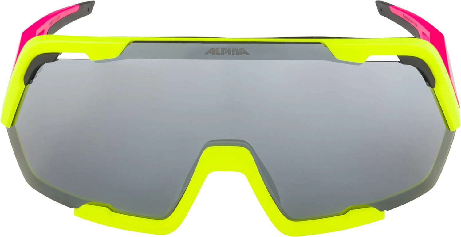 Alpina Rocket Bold Sonnenbrille Pink/gelb 3 Alpina Rocket Bold Sonnenbrille Pink/gelb