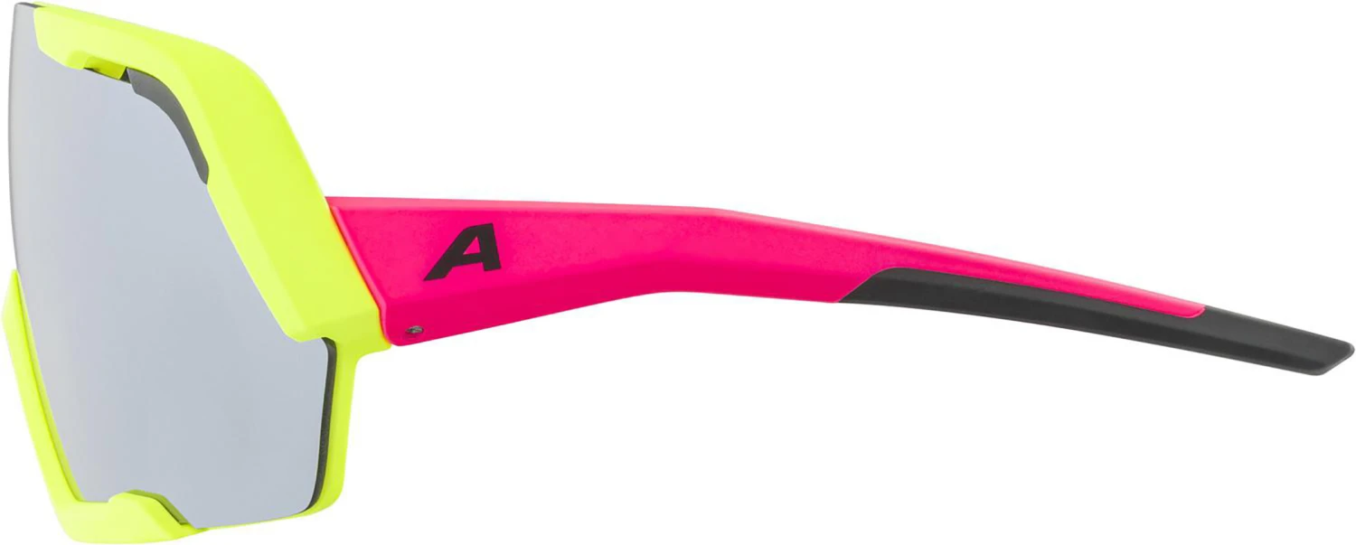 Alpina Rocket Bold Sonnenbrille Pink/gelb 4 Alpina Rocket Bold Sonnenbrille Pink/gelb – Bild 2