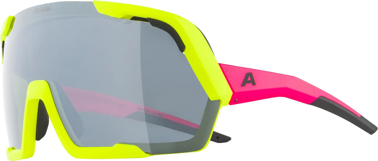 Alpina Rocket Bold Sonnenbrille Pink/gelb 6 Alpina Rocket Bold Sonnenbrille Pink/gelb – Bild 4