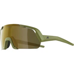 Alpina Rocket Q-Lite Sonnenbrille Jugend Oliv