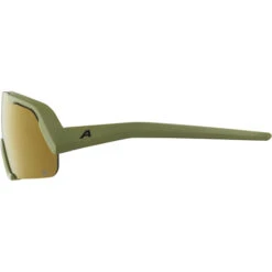 Alpina Rocket Q-Lite Sonnenbrille Jugend Oliv -Alpina alpina rocket q lite glasses youth olive matt bronce mirror 3 1