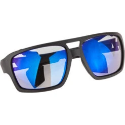 Alpina Skywalsh VLM+ Brille Schwarz -Alpina alpina skywalsh vlm glasses black matt blue mirror 5 1