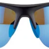 Alpina Tri-Scray 2.0 HR Brille Schwarz/blau -Alpina alpina tri scray 20 hr glasses black matt cyan blue mirror 2