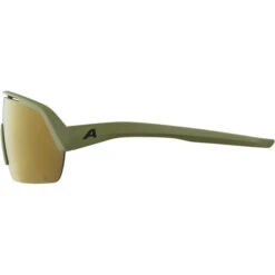 Alpina Turbo HR Q-Lite Sonnenbrille Oliv -Alpina alpina turbo hr q lite glasses olive matt bronce mirror 3 1