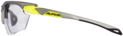 Alpina Twist Five HR VL+ Brille Grau/gelb -Alpina alpina twist five hr vl glasses tin matt neon yellow black 5