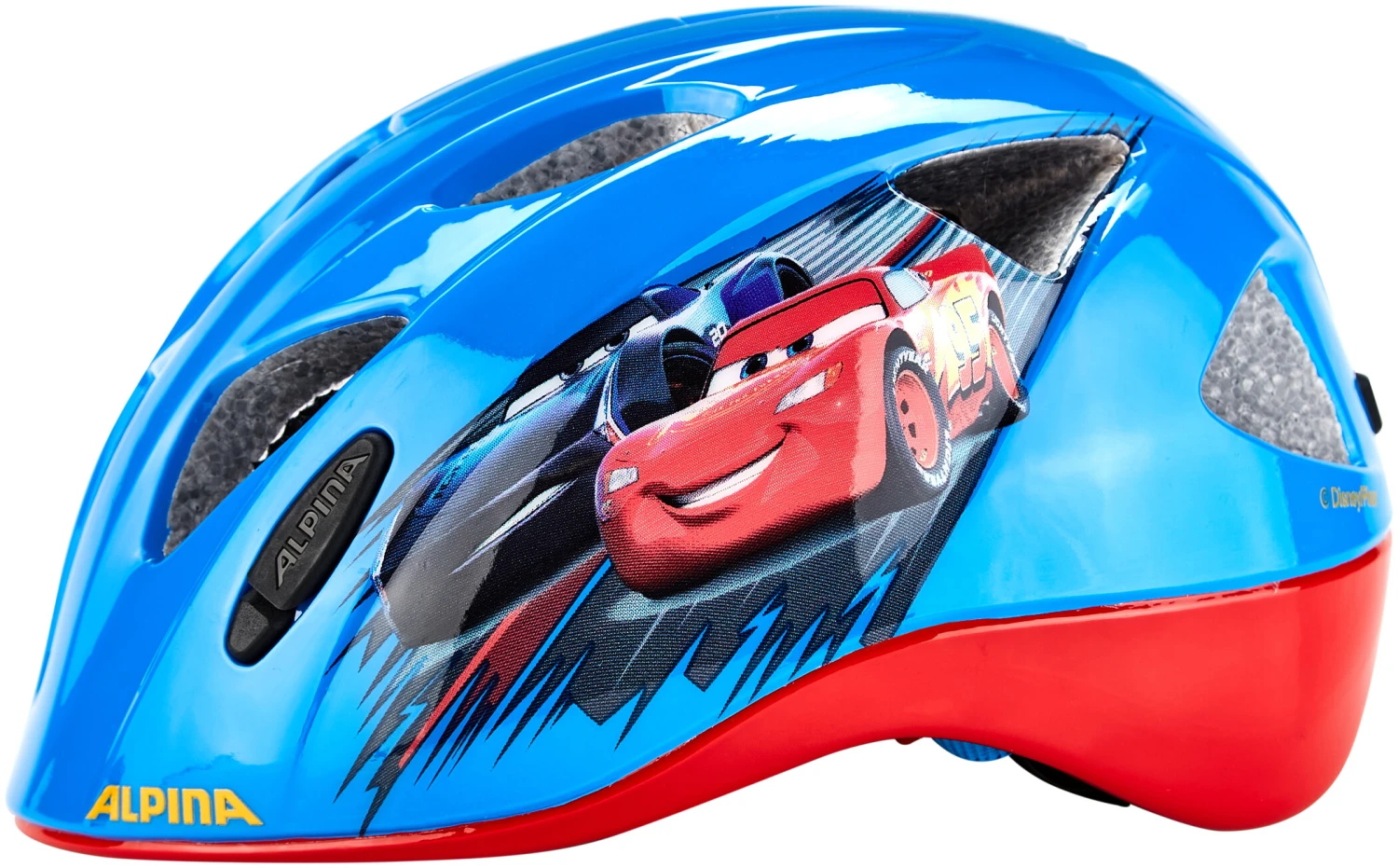 Alpina Ximo Disney Helm Kinder Blau/rot 4 Alpina Ximo Disney Helm Kinder Blau/rot – Bild 2