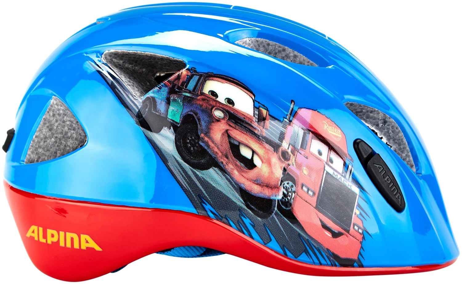 Alpina Ximo Disney Helm Kinder Blau/rot 5 Alpina Ximo Disney Helm Kinder Blau/rot – Bild 3