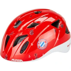 Alpina Ximo FCB Helm Kinder Rot
