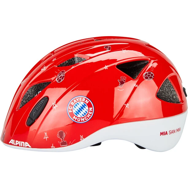 Alpina Ximo FCB Helm Kinder Rot 5 Alpina Ximo FCB Helm Kinder Rot – Bild 3