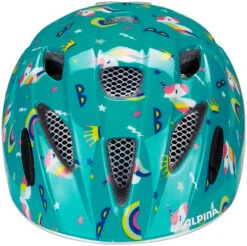Alpina Ximo Flash Helm Kinder Türkis