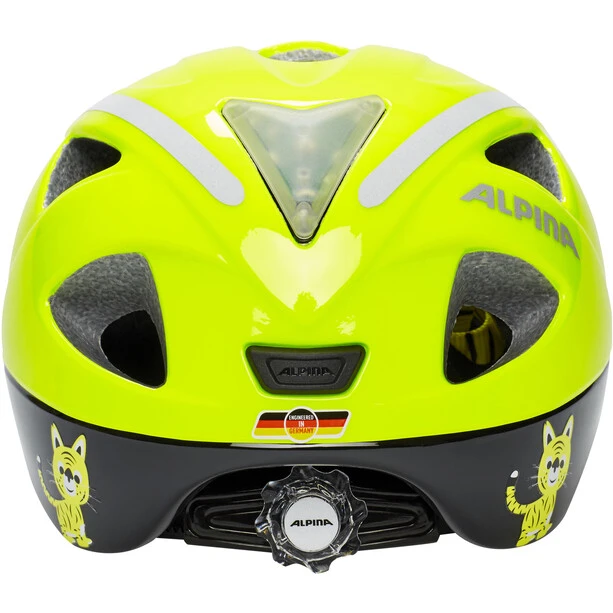 Alpina Ximo Flash Helm Kinder Gelb 7 Alpina Ximo Flash Helm Kinder Gelb – Bild 5