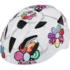Alpina Ximo Flash Helm Kinder Weiß/bunt