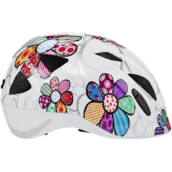 Alpina Ximo Flash Helm Kinder Weiß/bunt -Alpina alpina ximo flash helmet juniors white flower 4 1