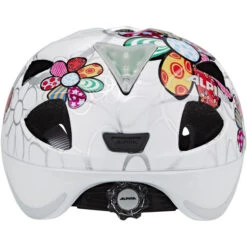 Alpina Ximo Flash Helm Kinder Weiß/bunt -Alpina alpina ximo flash helmet juniors white flower 5 1
