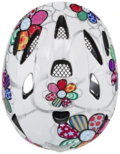 Alpina Ximo Flash Helm Kinder Weiß/bunt -Alpina alpina ximo flash helmet juniors white flower 6